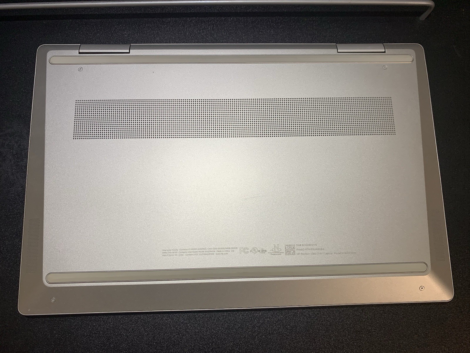 HP Pavilion x360 14-ek0033dx i5-1235U 8GB 512GB SSD Win11 14in Touch FHD Silver