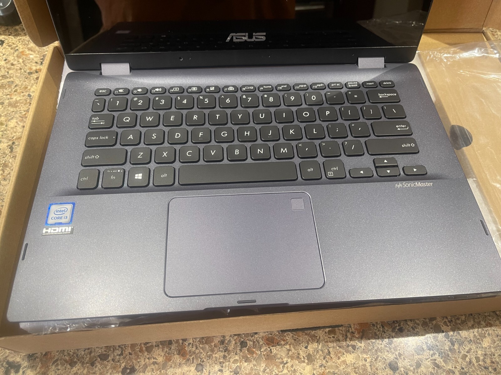 Asus Vivobook Flip 14″ 2-in-1 Laptop TP412FA-OS31T, Core i3-8145U, 4GB, 128GB