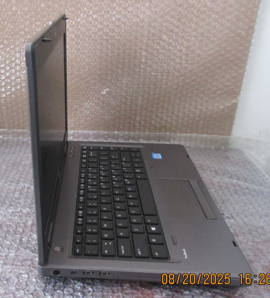 HP ProBook 6470b Intel i3-3340M 2.70GHz Laptop |4GB RAM | NO BATTERY, NO OS |