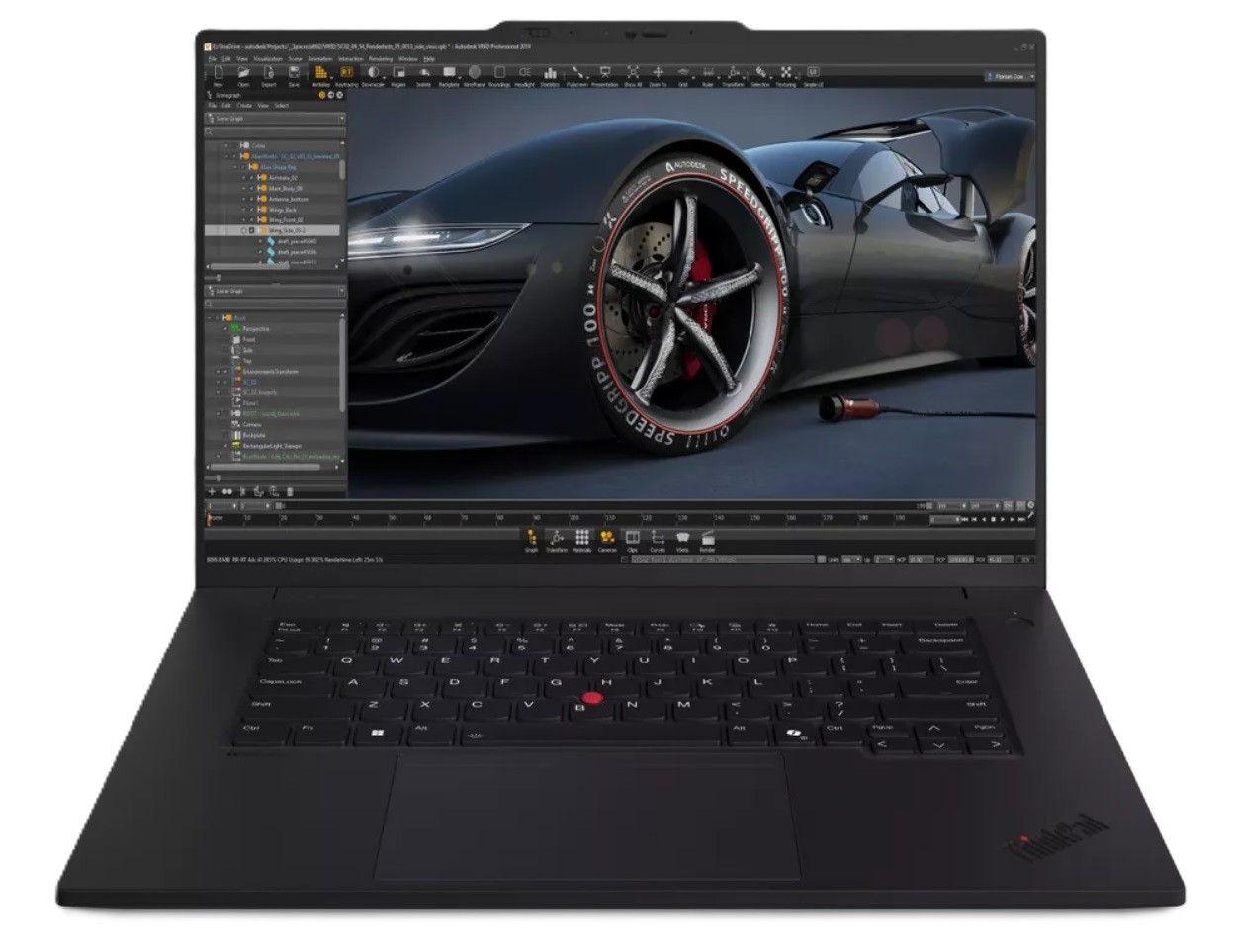 Lenovo ThinkPad P1 Gen 7 16″ FHD+ Ultra 7 155H 16GB 512GB RTX 1000 W11P