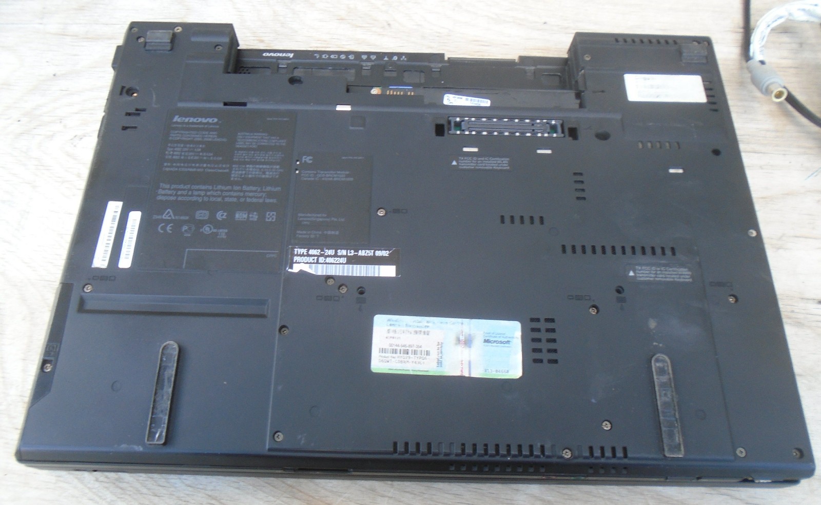 Lenovo Thinkpad W500 Laptop Intel Core 2 Duo T9600 120GB SSD ATI Win 10 Pro