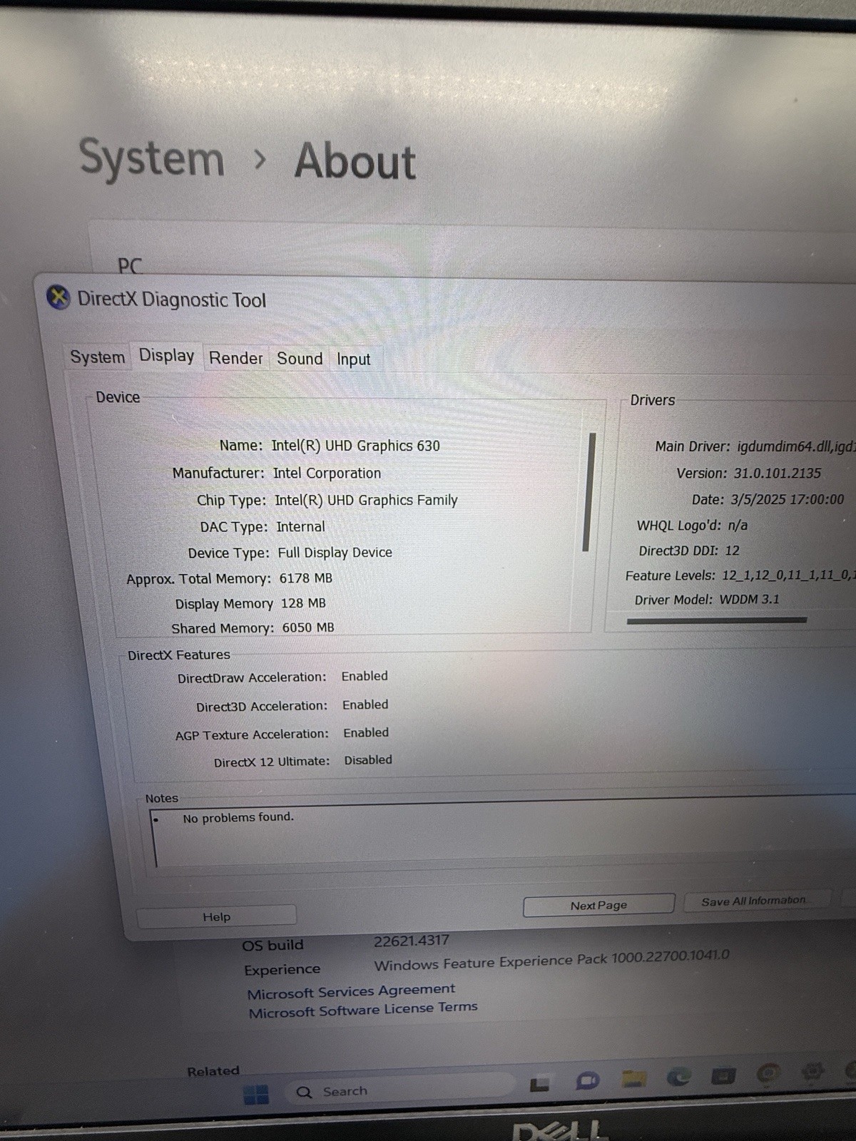 Dell Precision 3541 i5-9300H Quadro P620 4GB 12GB 512GB SSD 15.6” Win11