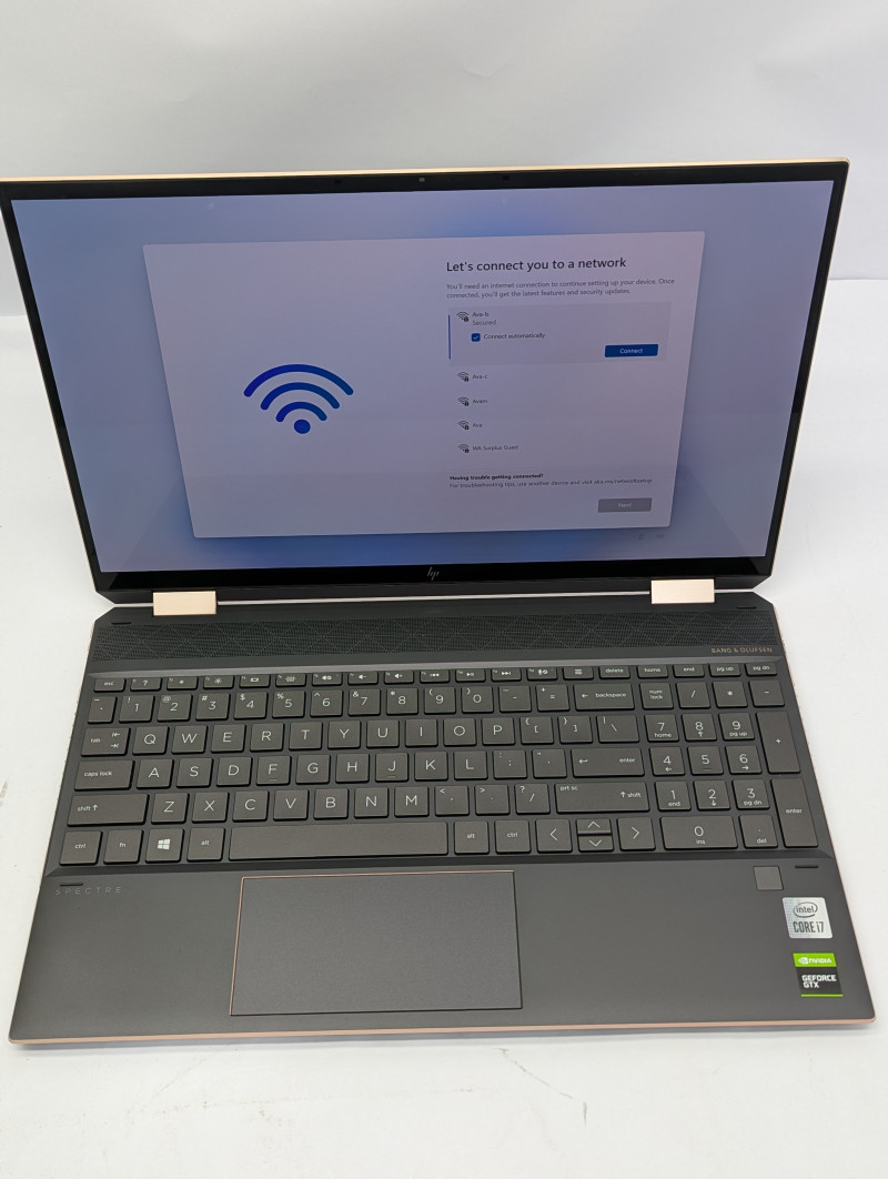 HP Spectre x360 2-in-1 15-EB0053DX 15.6″ 4K UHD Touch i7-10750H 16GB 1TB 1650 Ti