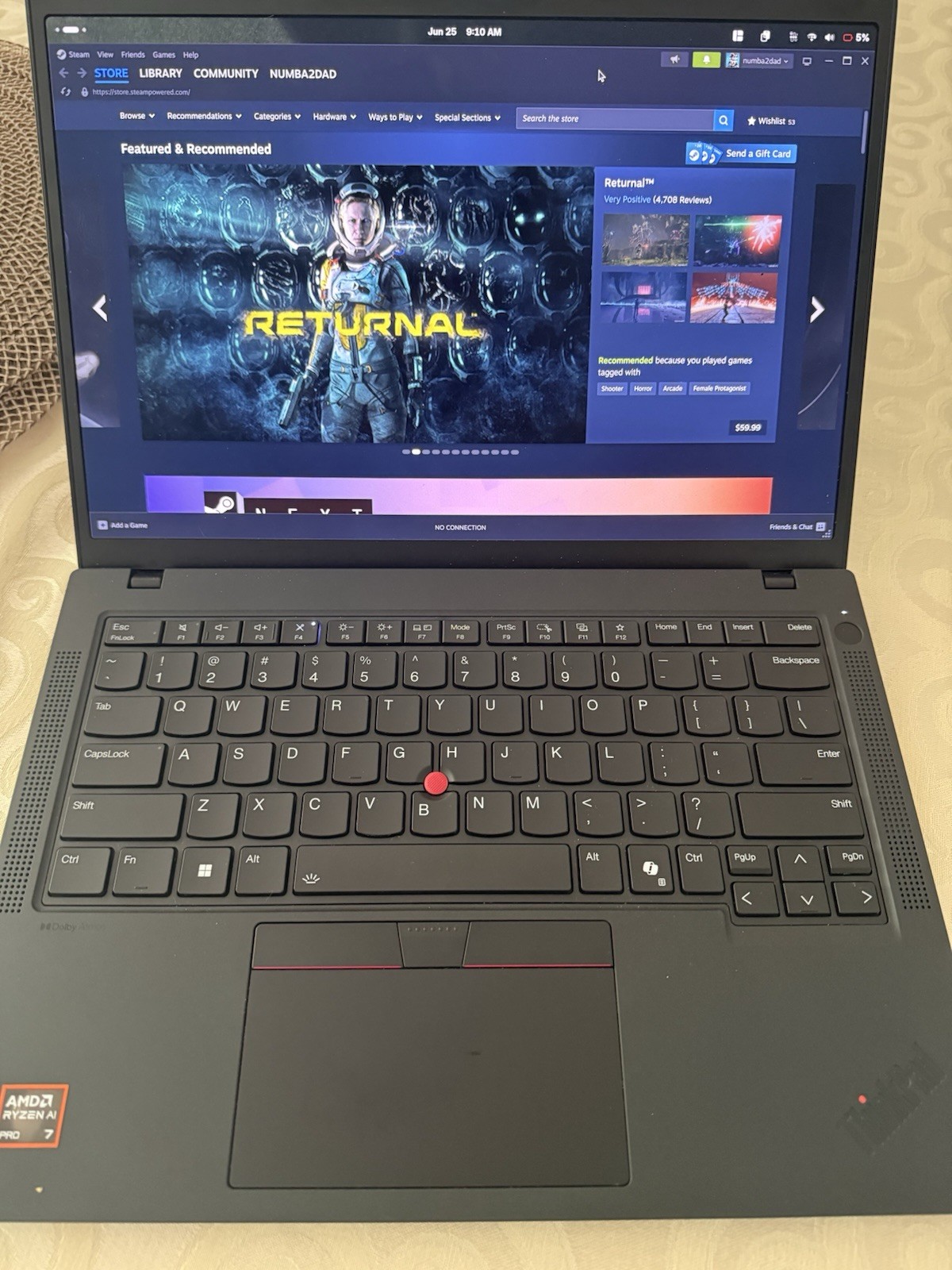 Lenovo ThinkPad T14s Gen 6 2.8K OLED Touch Ryzen AI 7 350 16GB 1TB Win11 Home
