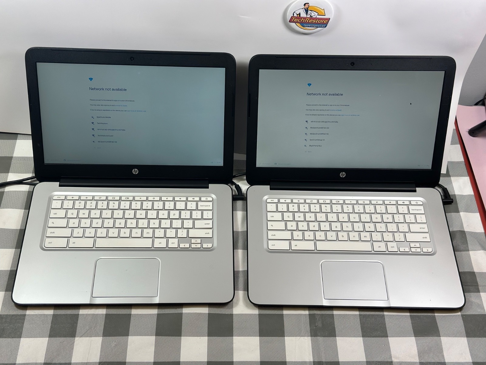 HP Chromebook 14 SMB 14″ Laptop Celeron 4GB RAM 16GB SSD WiFi -BULK 7 Units