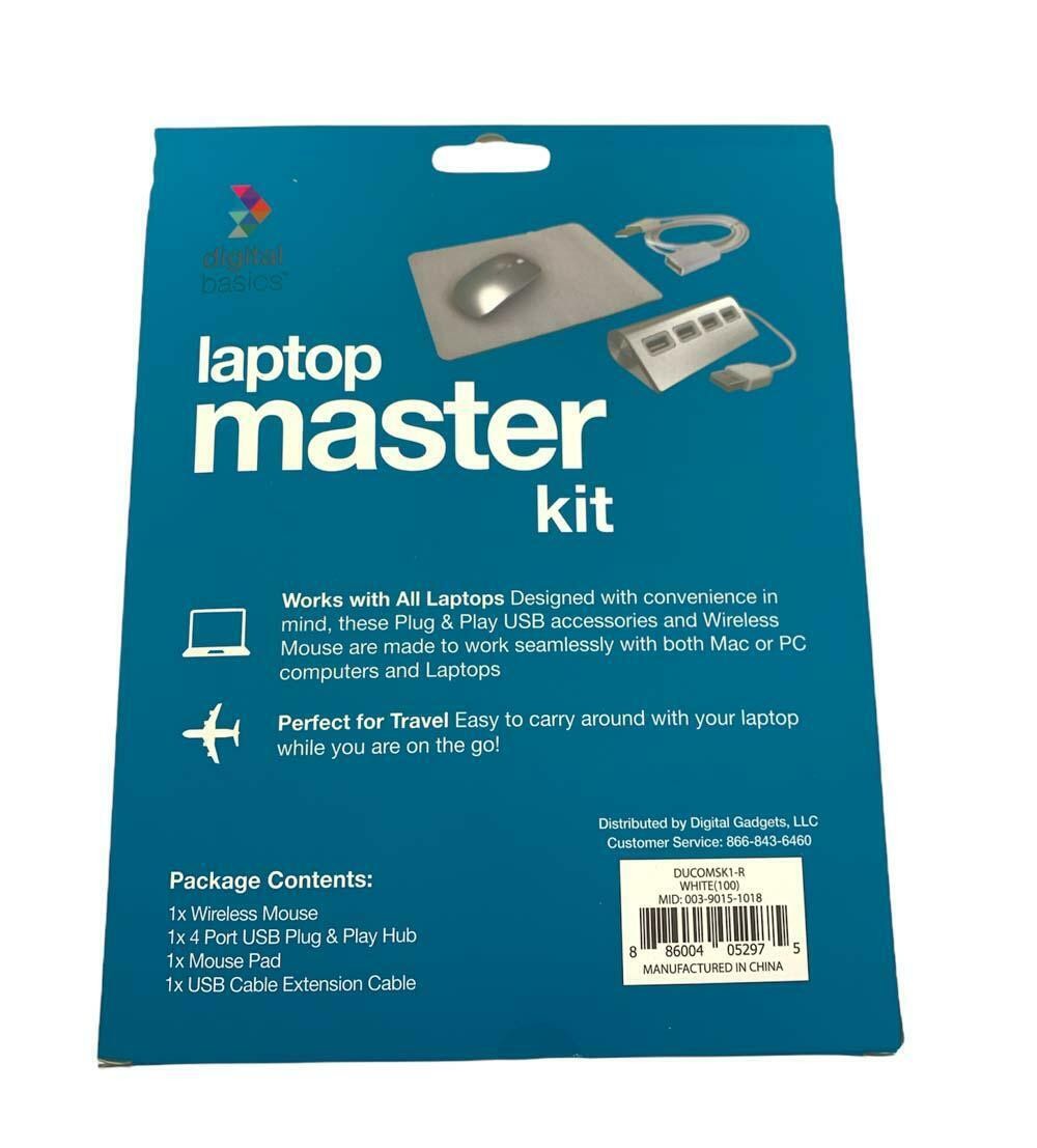 Digital Basics Laptop Master Kit- Silver