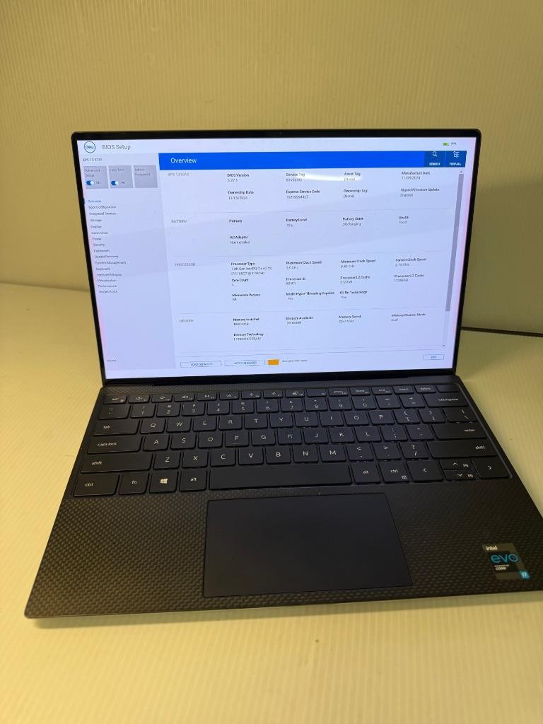 Dell XPS 13 9310 2-in-1 11th Gen i7-1185G7 3.0GHz 16GB Ram 512GB SSD
