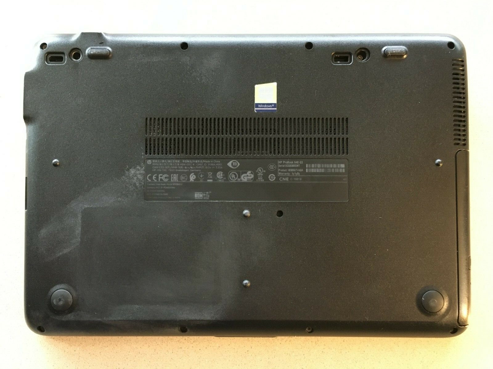 HP Elitebook 640 G3, Windows 11 Pro, 16GB Ram, 512GB SSD, MS Office