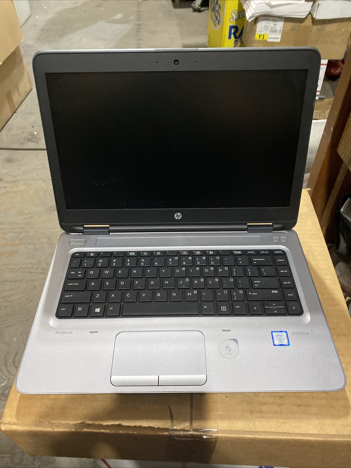 HP PROBOOK 640 G2 INTEL CORE i7-6600U 2.60GHZ 8GB RAM **BIOS L0CKED/ NO BATTERY