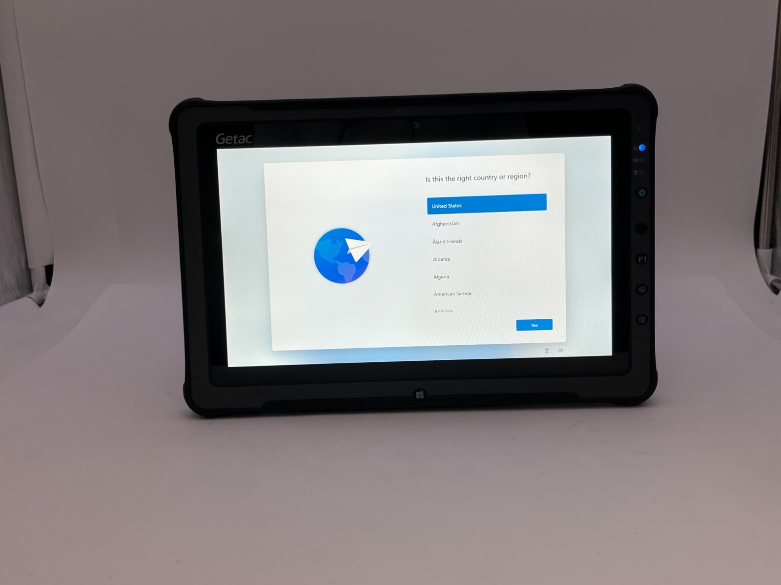 GETAC F110G4 i7-7600U@2.8GHZ 8GB RAM 128GB SSD WIN 11 PRO Tablet