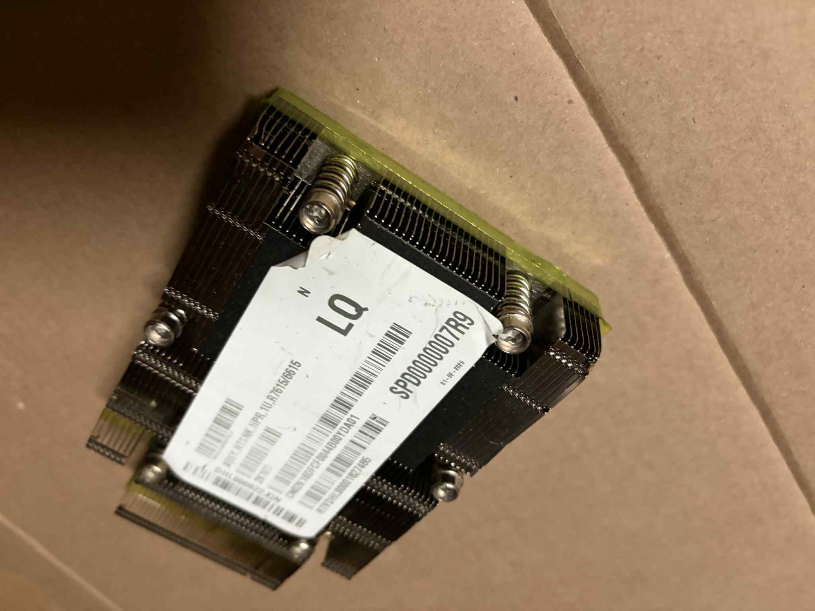 Dell Server R7625 R7725 R7615 R6615 R7715 1U high-performance Heatsink 2K16D