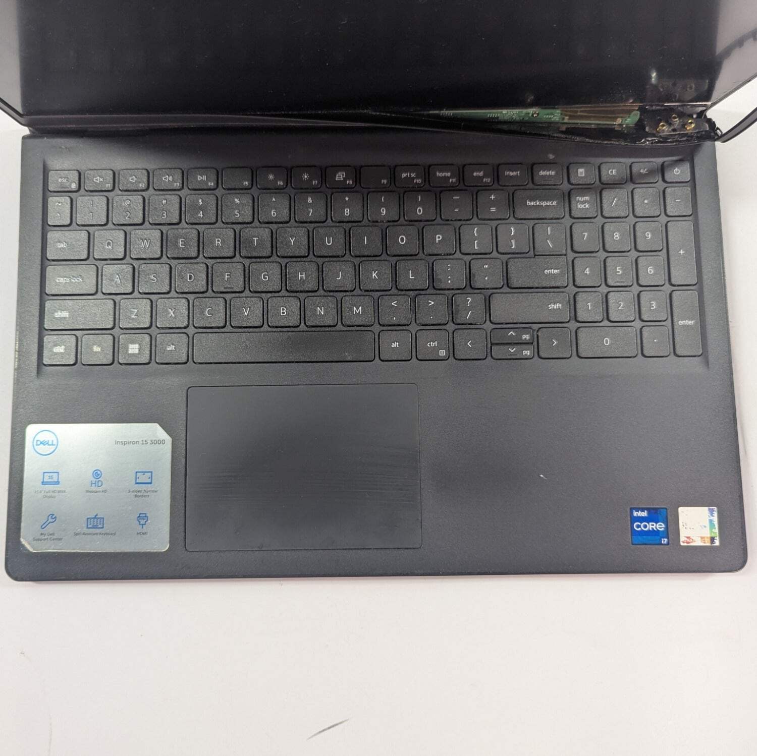 Broken Dell Inspiron 3000 15.6″ i7-1165G7 32GB RAM 1TB SSD Physical Damage