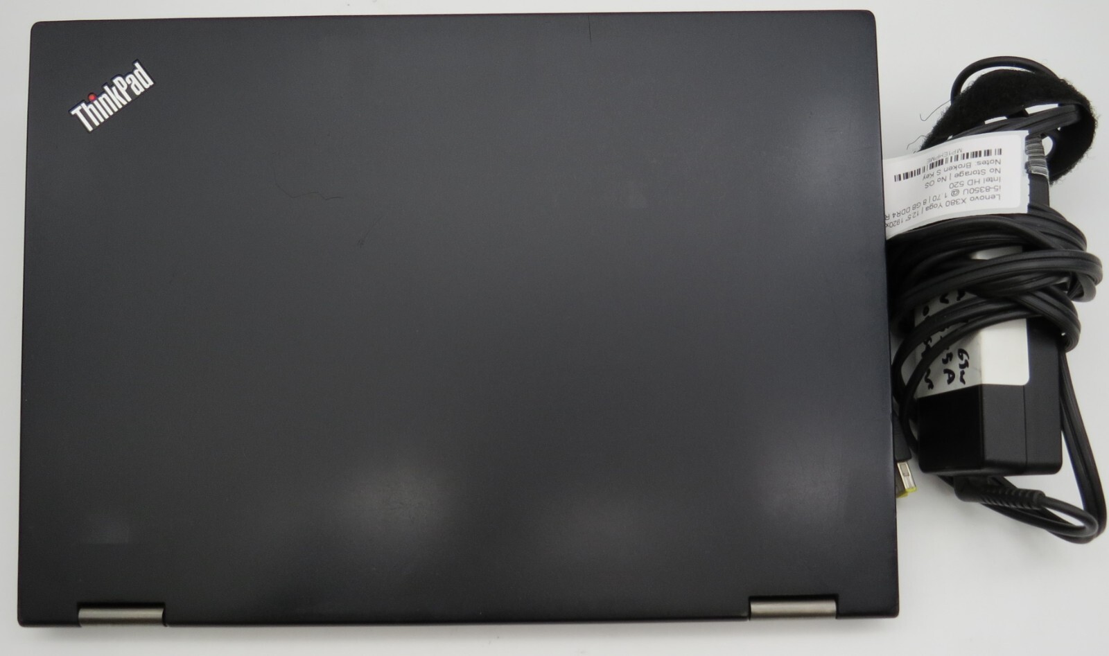 Lenovo X380 Yoga-12.5″-i5-8350U@1.70GHz-8GB DDR4 RAM-NO STRG-NO OS **READ**