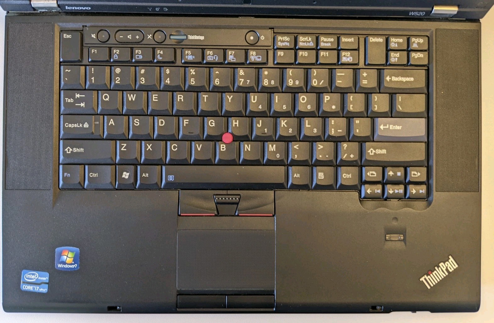 Lenovo ThinkPad W520 15.6” Laptop Intel i7-2720QM 16GB RAM 250GB SSD Win 10 Pro