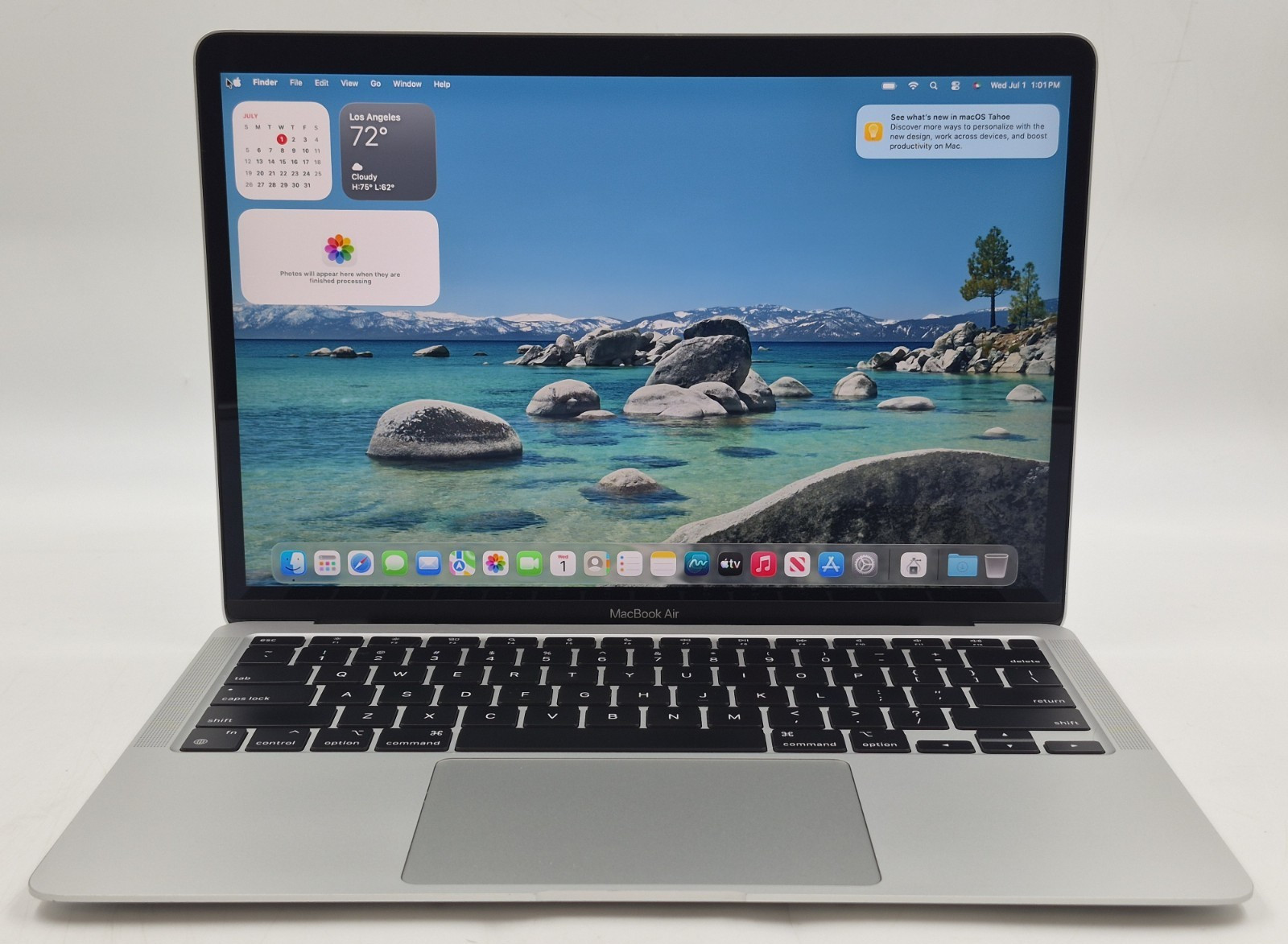 Apple MacBook Air A2337 13″ M1 3.20GHz 8GB RAM 256GB SSD macOS Tahoe