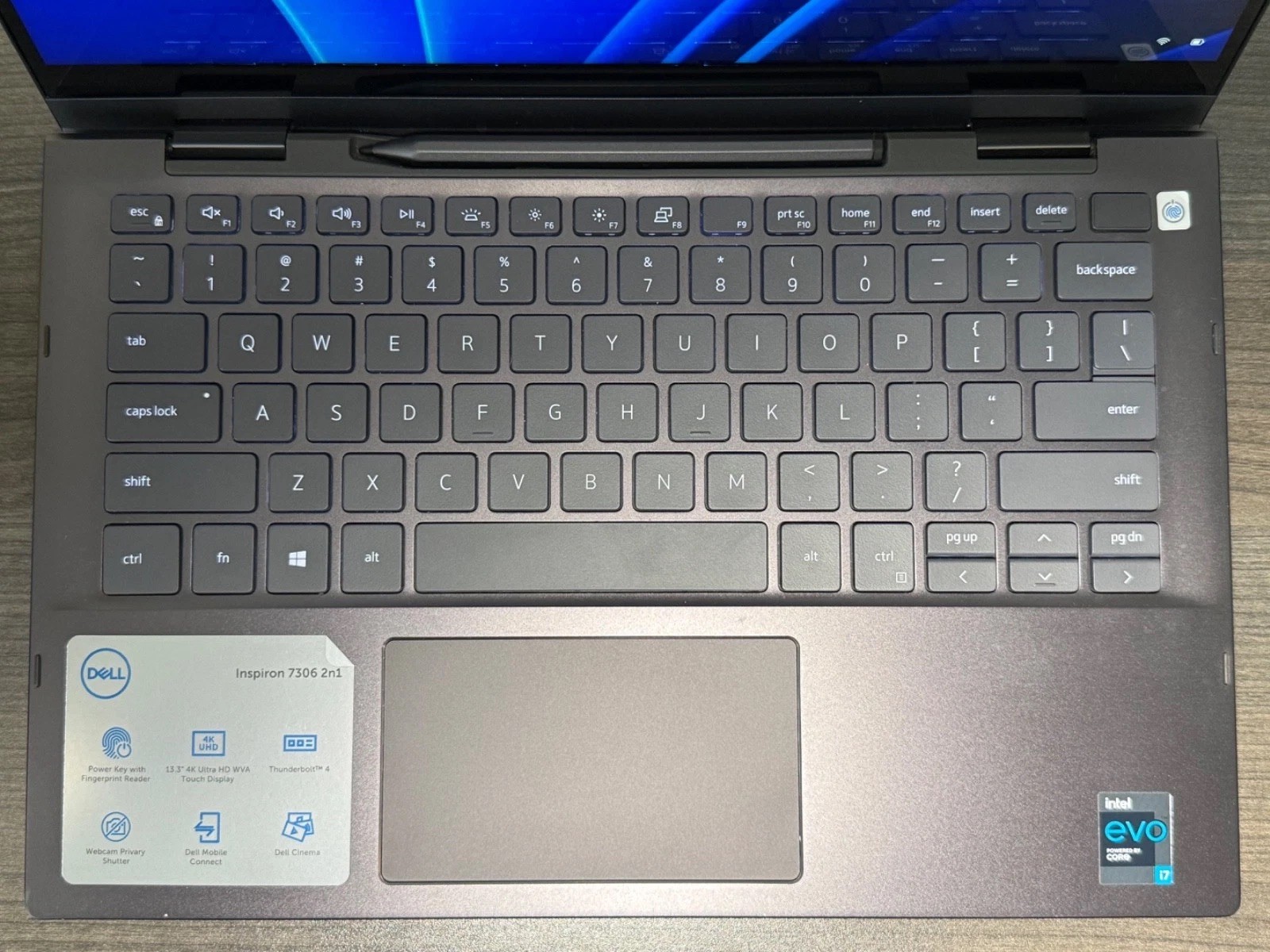Dell Inspiron 7306 2-in-1 Touch Laptop Intel Core i7-1165G7 512GB SSD 16GB RAM