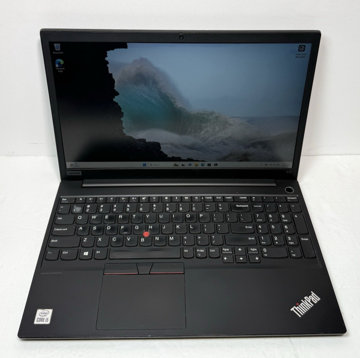 Lenovo ThinkPad E15 15.6″ FHD i5-10210U 16GB RAM 256GB SSD Win 11 Pro, 88% batt