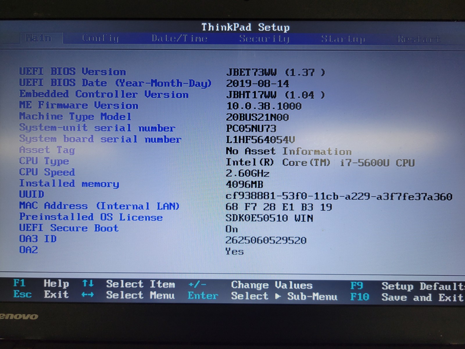 (Lot of 4) Lenovo ThinkPad Mixed Models Intel i5/i7 *AS IS/BTB/READ* C902