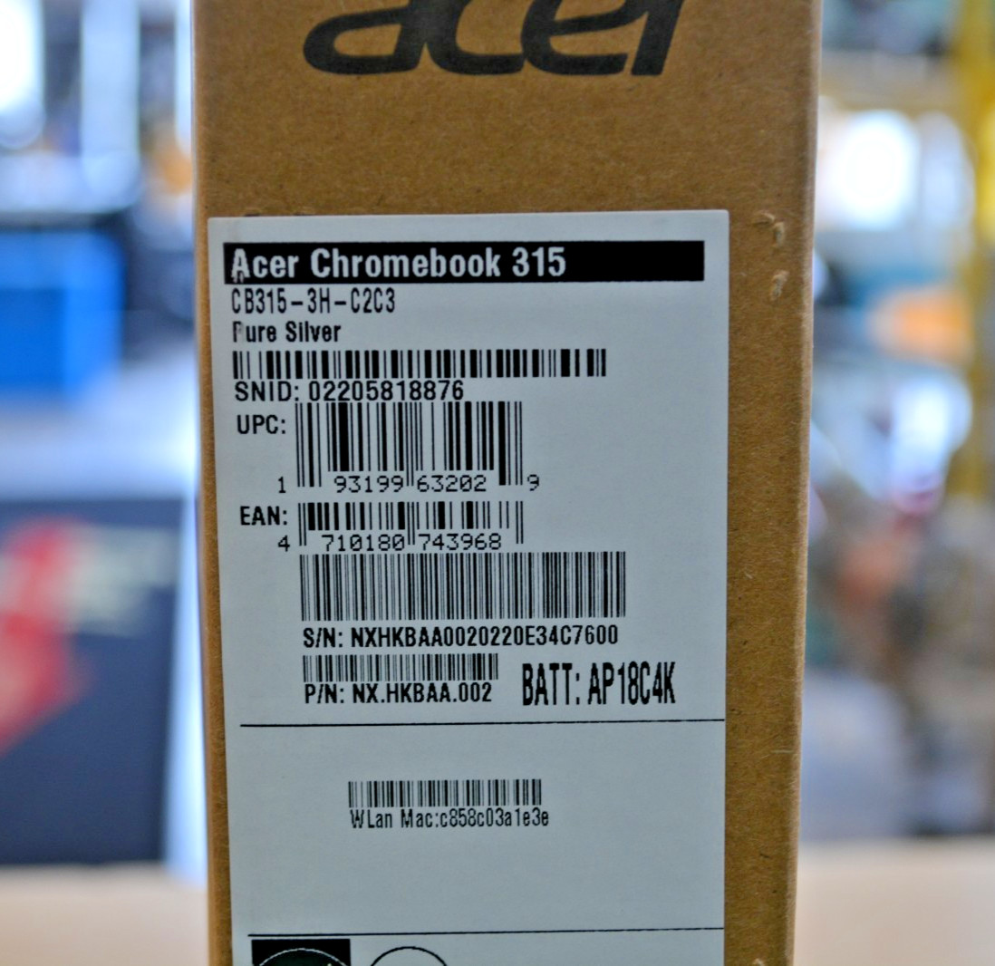 Acer Chromebook 315 4gb RAM 32gb SSD (CB315-3H-C2C3) *NEW* Free Shipping