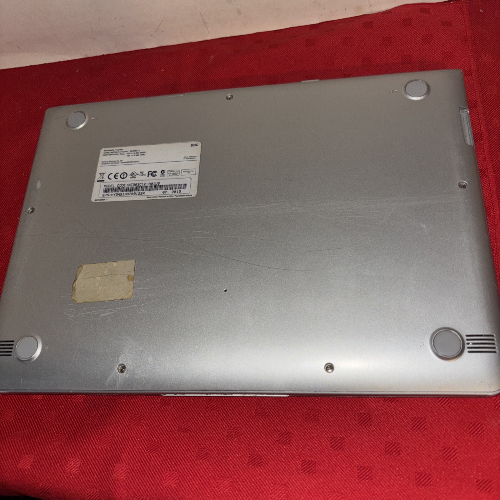 For Parts-Samsung Chromebook XE303C12 11.6″ 16GB, Samsung Exynos 5 Dual, 1.7GHz