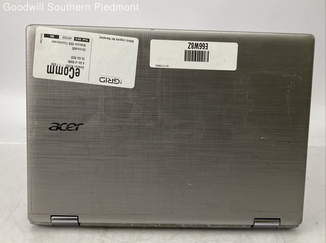 Acer Chromebook Spin 11 CP311-1H-C1FS Intel Celeron N3350 4GB RAM 32GB SSD