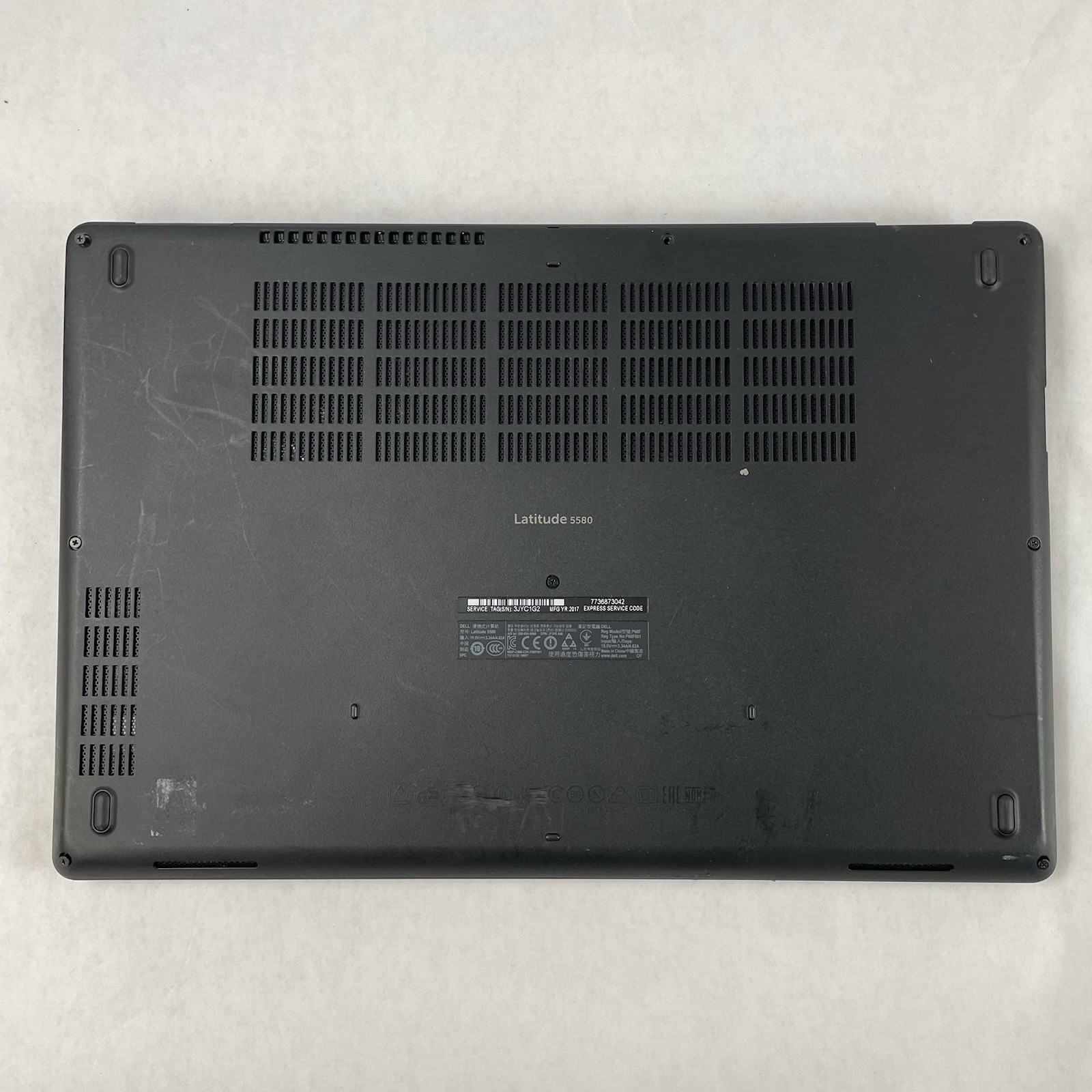 Dell Latitude 5580 15.6″ i5-7440HQ 2.8GHz 8GB RAM No SSD/OS/AC – Bad Hinge Cover
