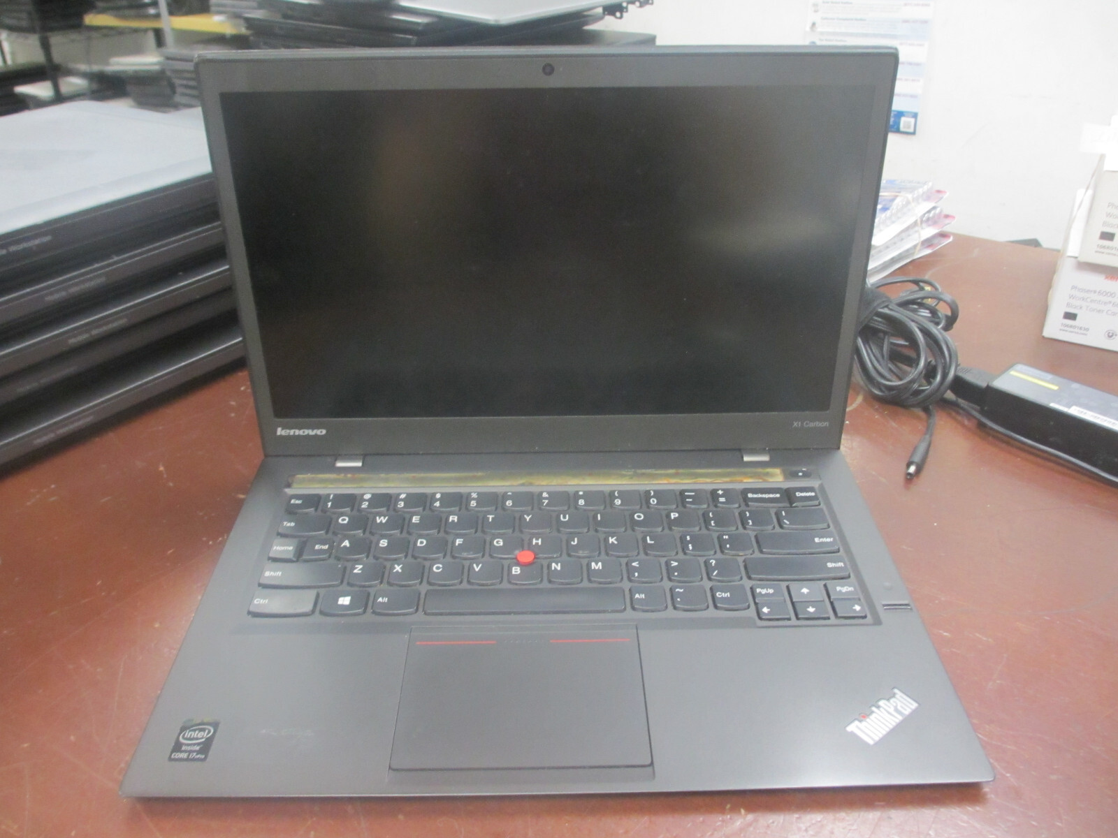 Lenovo ThinkPad X1 Carbon 2.10Ghz i7-4600U 8GB 256GB SSD Laptop w/ AC [NO OS]