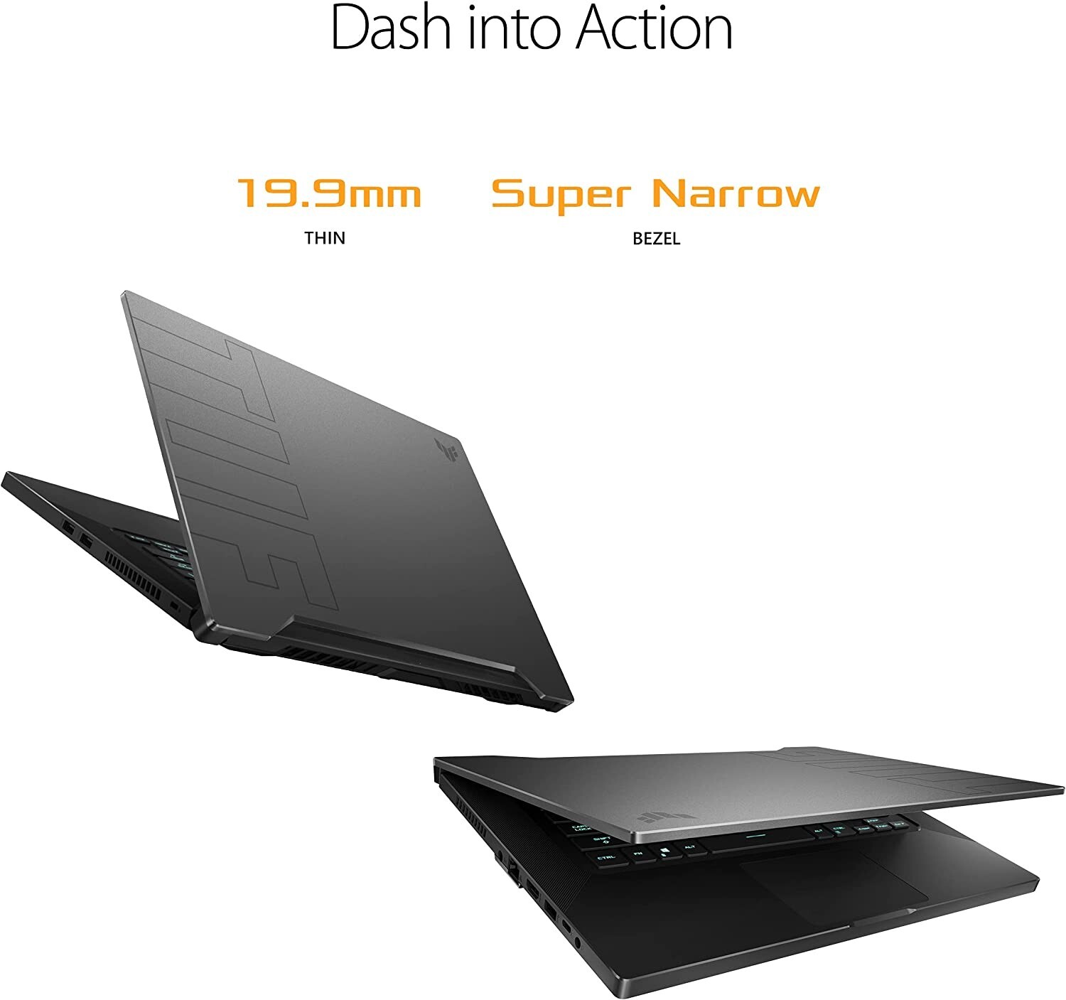 ASUS TUF Dash F15 FX516PR 15.6″ (1TB SSD, Intel Core i7 11th Gen., 4.80 GHz,…