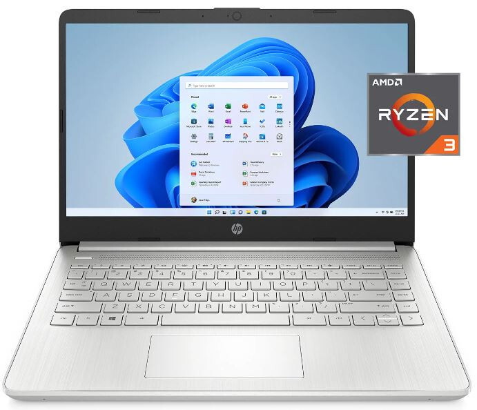 NEW HP 14″ AMD RYZEN 3 3250U 3.50GHz 16GB RAM 512GB SSD WINDOWS 11 PRO