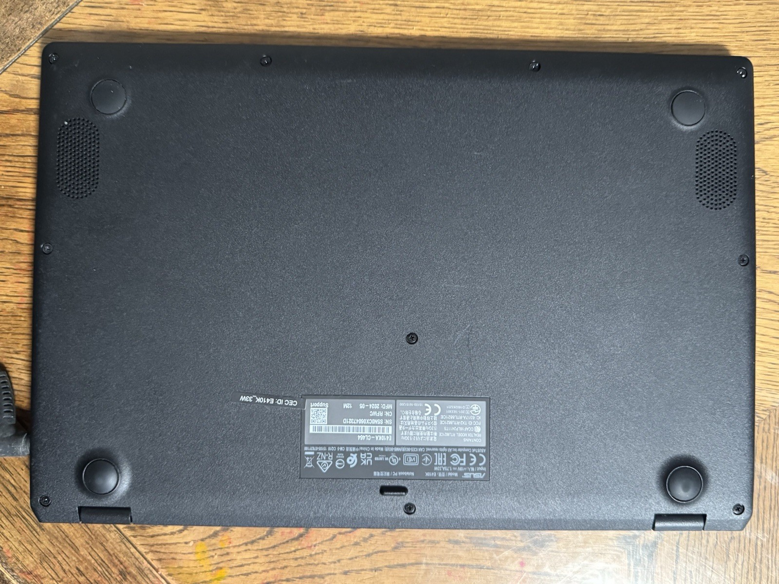 ASUS Vivobook Go 14″ FHD Laptop — Star Black — Clean & Ready (D6)