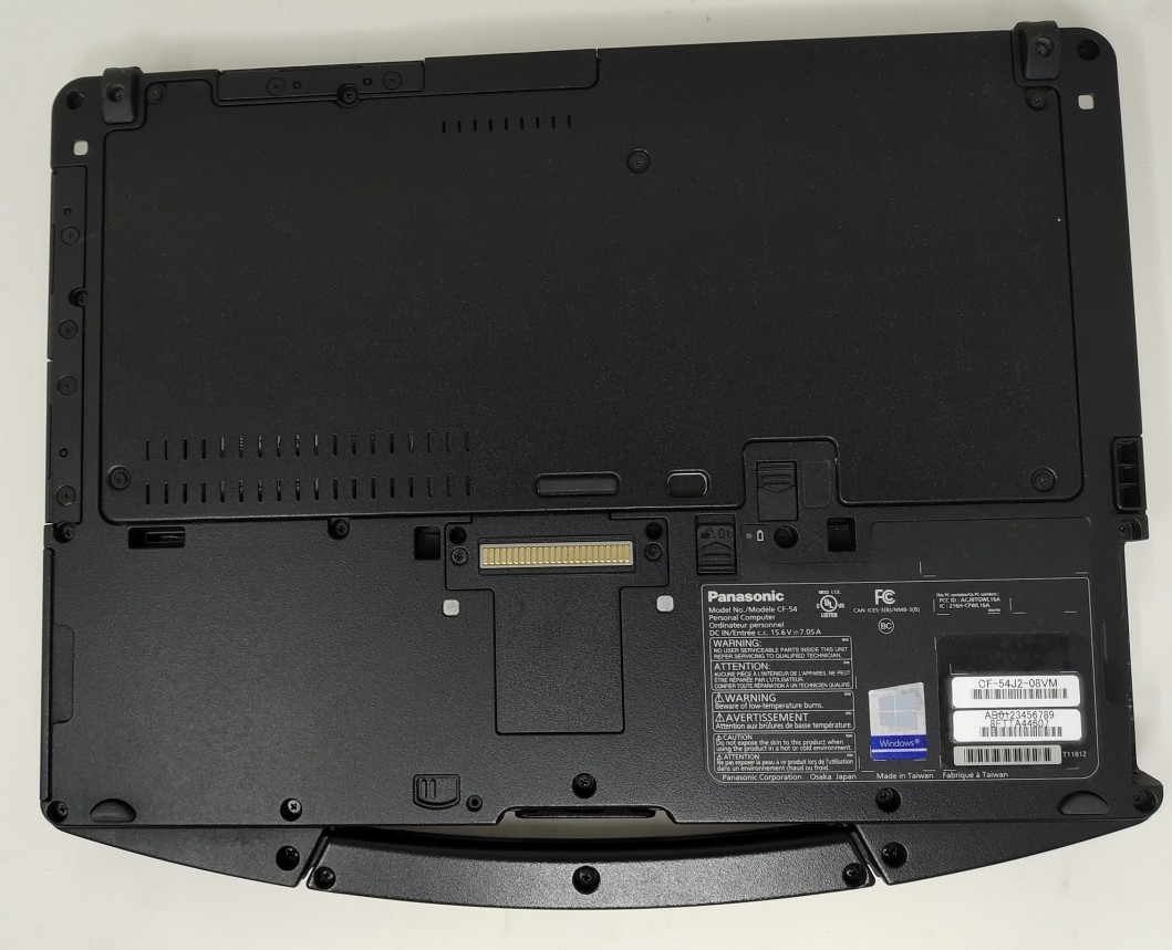 PANASONIC CF-54-3 Rugged Laptop Intel Core I5-7300U 8GB SEE NOTES