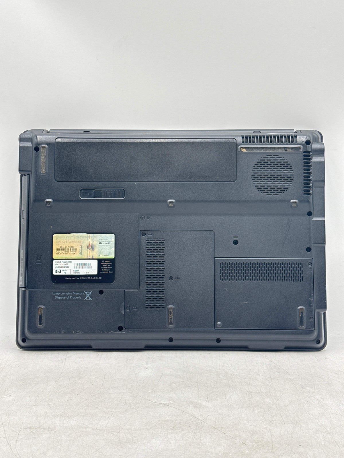 HP Compaq Presario F700 15.4″ AMD Turion 64 X2 Laptop – NO POWER