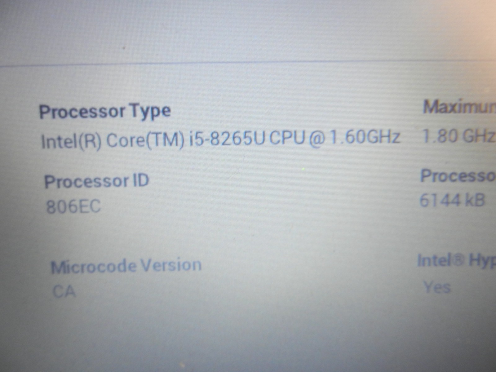 Dell Latitude 3500 Laptop i5‑8265U 8GB RAM 15.6″ No HDD / No OS ◦ dead Battery
