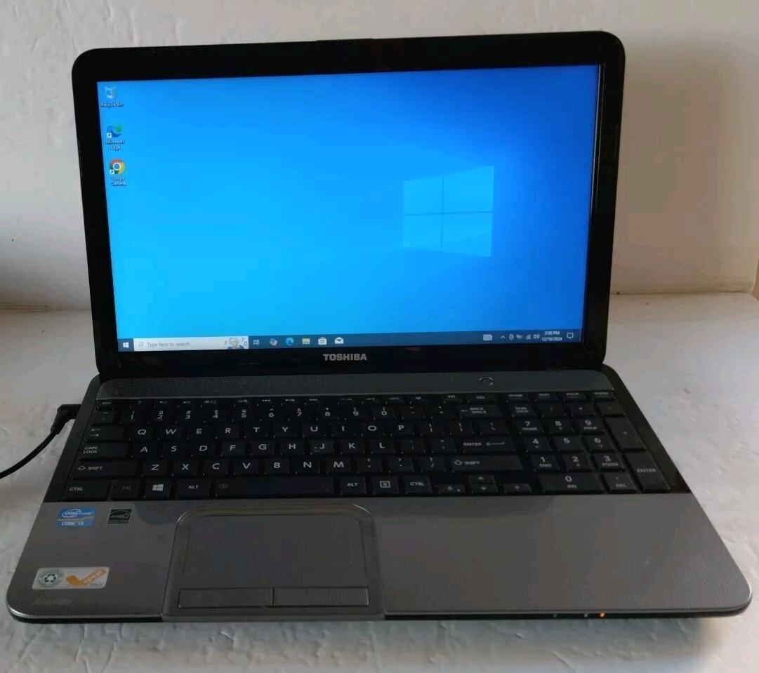 TOSHIBA SATELLITE L855-S5405 INTEL CORE i3-3120M 2.50 GHz 8GB 750GB WIN 10 PRO