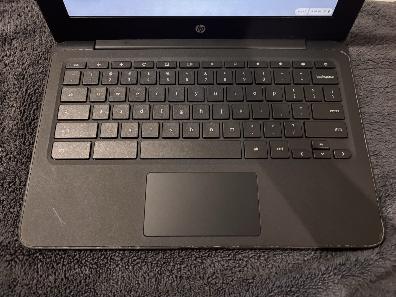 HP Chromebook 11A-NB0013DX 11.6in Ash Grey Intel Celeron N3350 32GB 4GB RAM