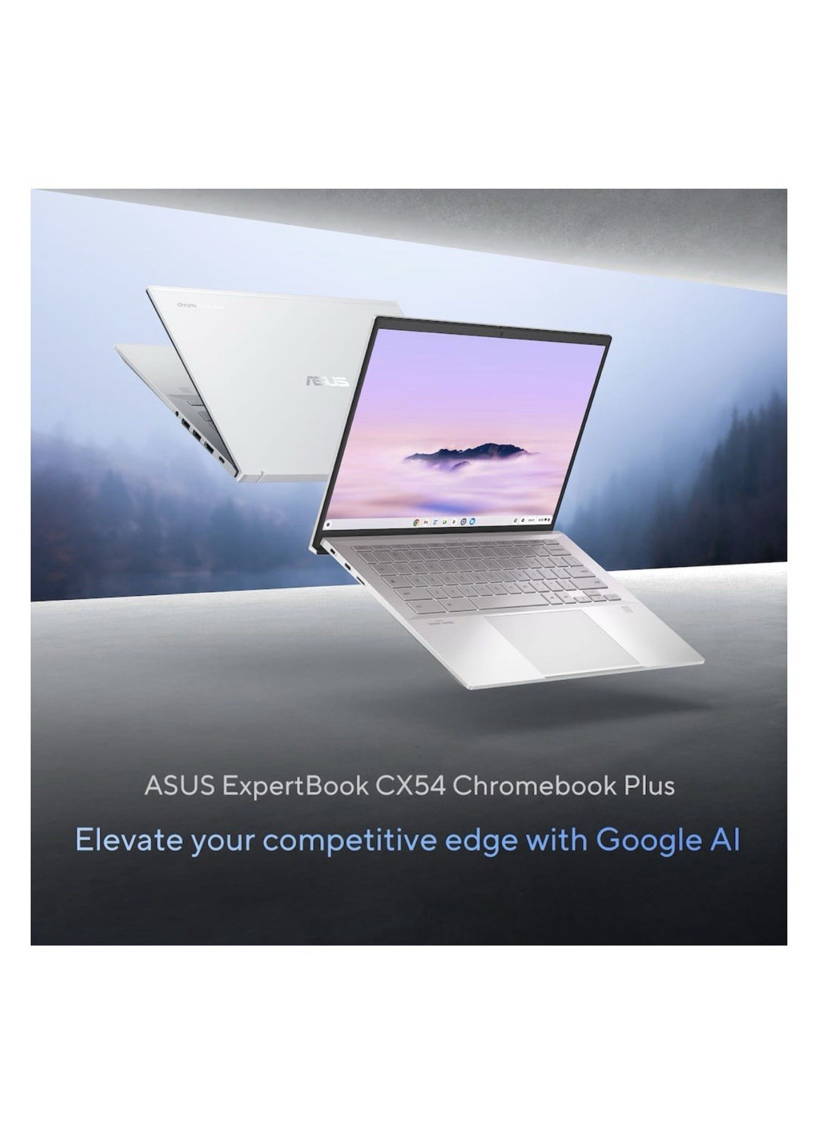 ASUS – ExpertBook CX54 14″ 2K Chromebook Plus Laptop with Google AI