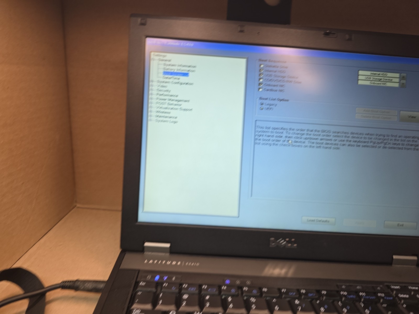 DELL LATITUDE E5410 – BOOTS TO BIOS – INTEL I5 M560 – 2 G RAM – READ DESCRIP