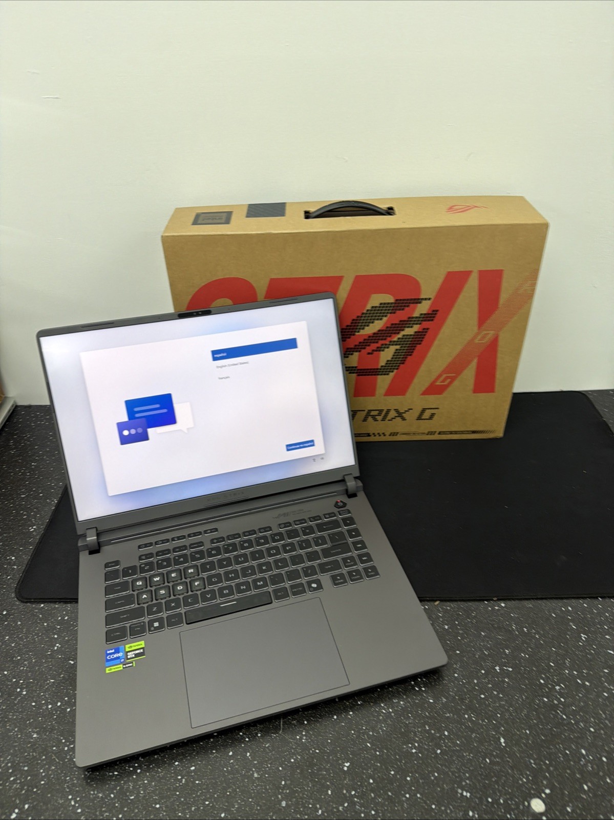 ASUS ROG STRIX G16 G615J 16″ i7-14650HX 16GB DDR5 1TB SSD NVIDIA RTX 5060 W11H