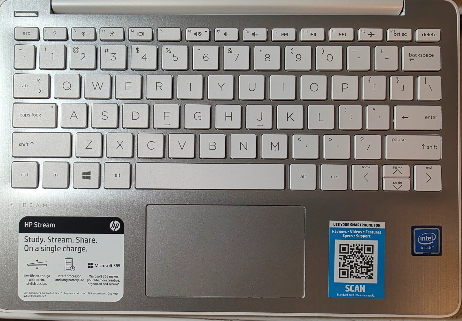 HP Stream 11-AK0035NR 11.6″ Celeron N4000 1.101 4GB RAM 32GB SSD
