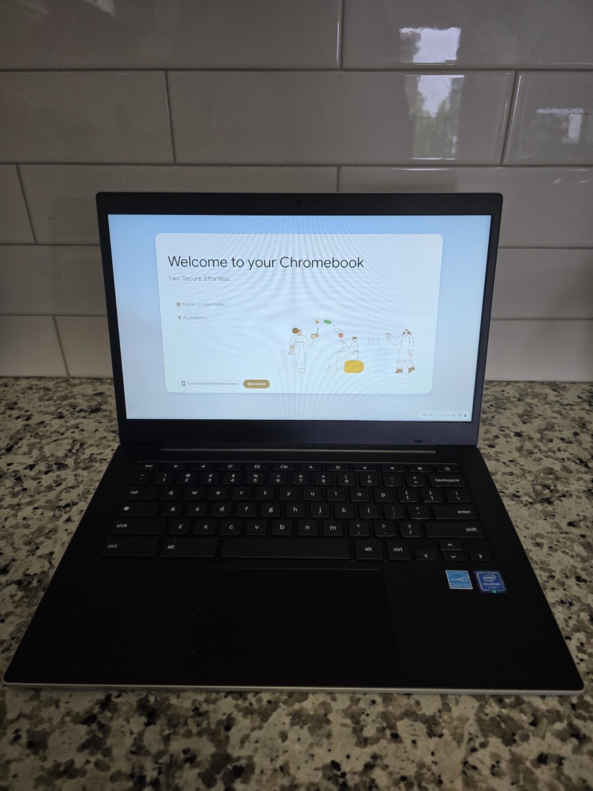 Samsung Galaxy Chromebook Go 14″ | Celeron N4500 | 4GB | 128GB SSD | ChromeOS