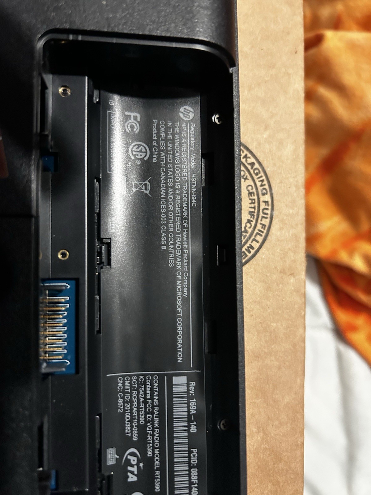 Compaq CQ58 15.6″ Blue Laptop AMD E1-1500 4GB RAM 500GB HDD Win 8 Charger