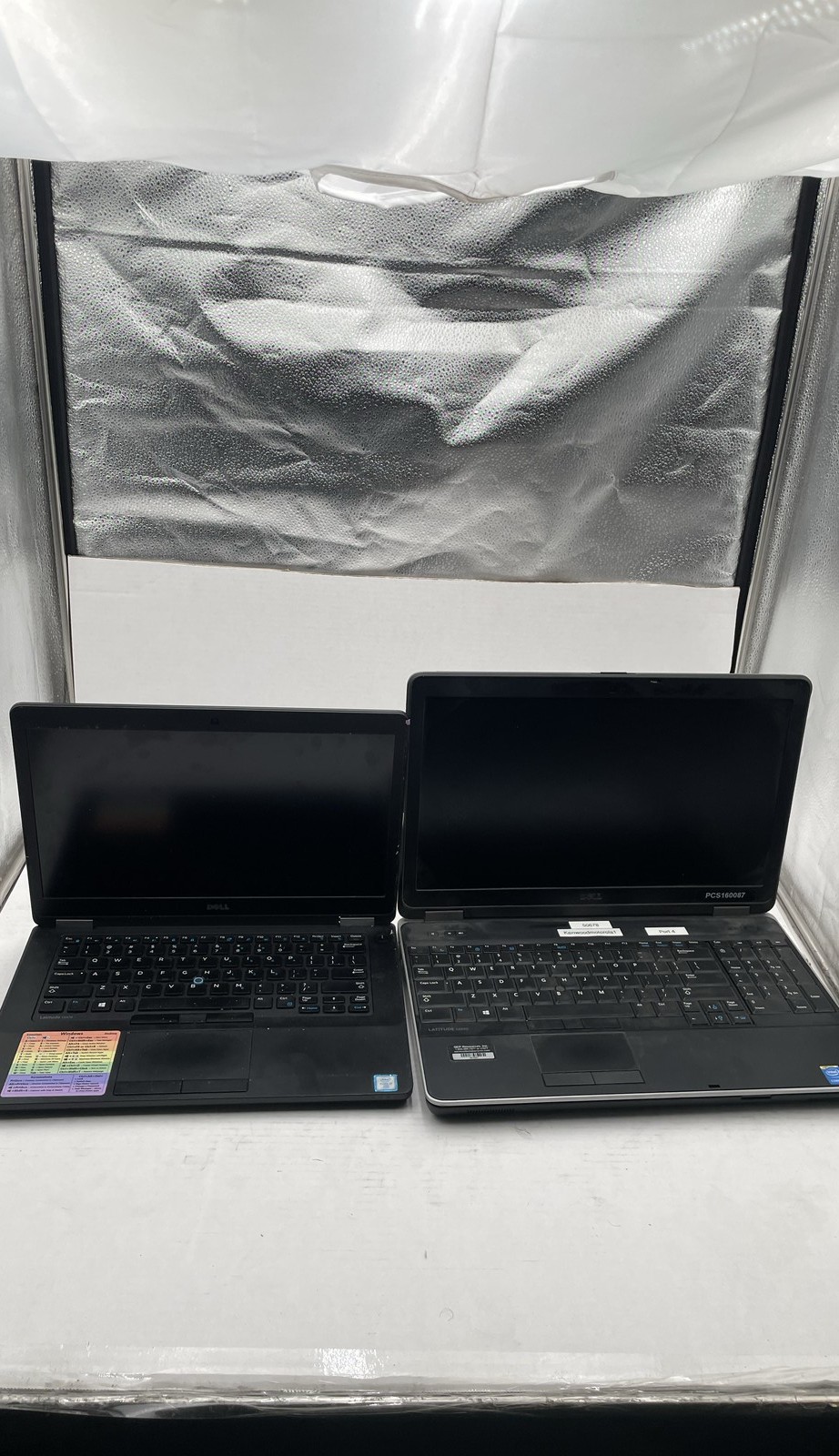 Dell E5470 14″ E6540 15.6″ Intel Core i7 Windows 7 Laptop No HDD Lot of 2