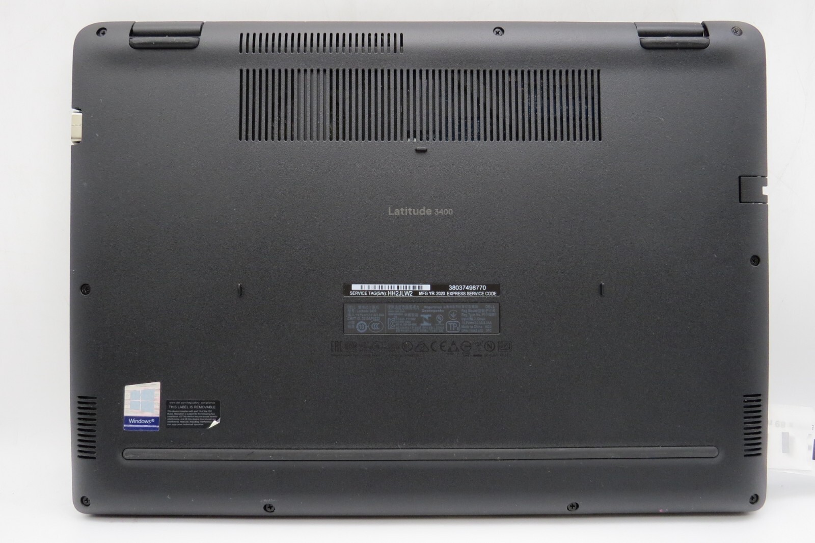 Dell Latitude 3400-14″-i5-8265U@1.60GHz-8GB DDR4 RAM-NO STORAGE/OS *READ*