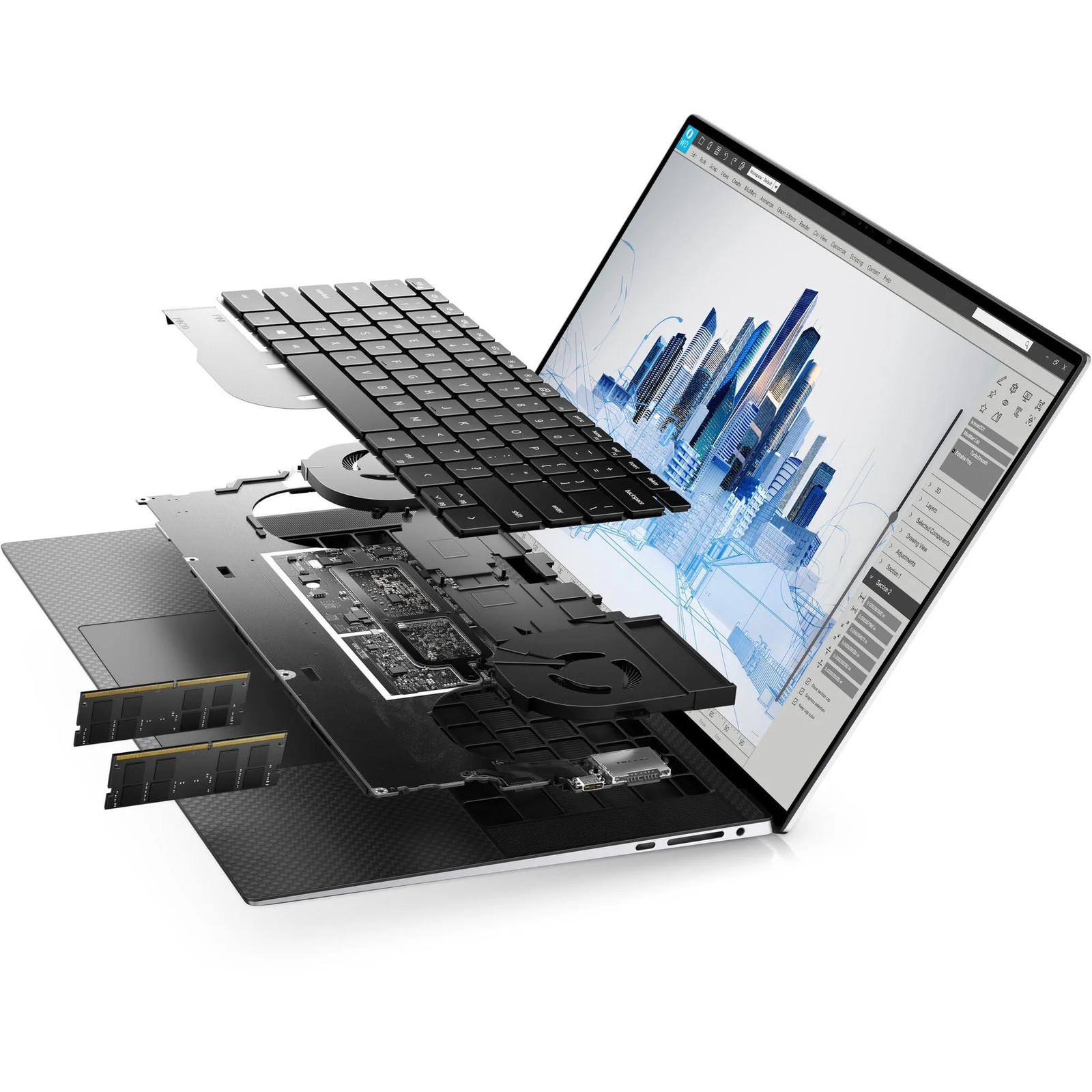 Dell Precision 5560 15.6″ FHD+ Laptop Intel Core i7-11850H 16GB 512GB Win11P