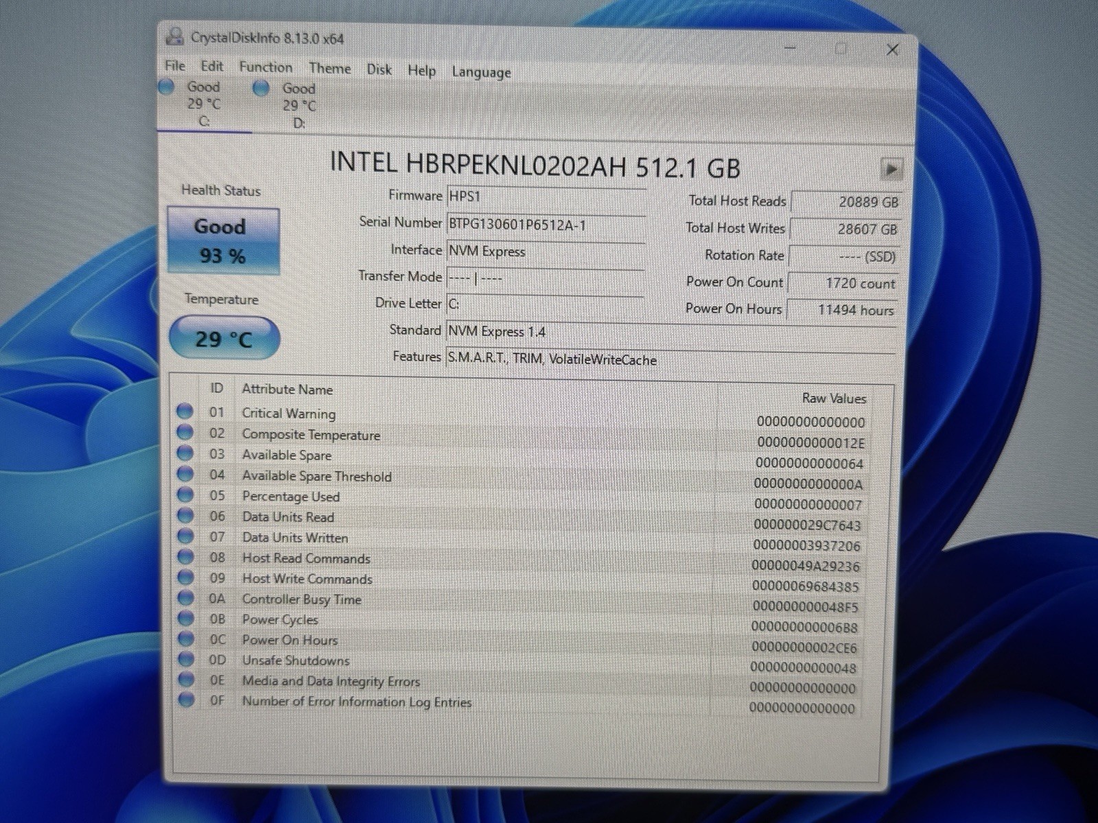 HP ENVY Laptop 17m-ch1013dx FHD Touchscreen Intel i7-1195G7 16GB 512GB SSD Win11