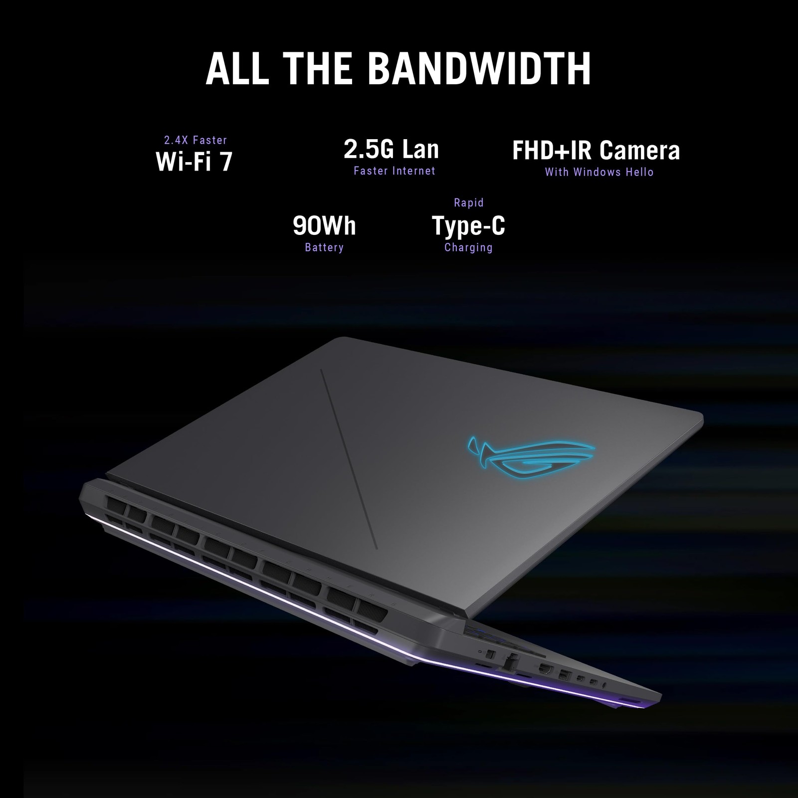 ASUS ROG Strix G16 (2025) Gaming Laptop, 16” FHD+ 16:10 Eclipse Gray