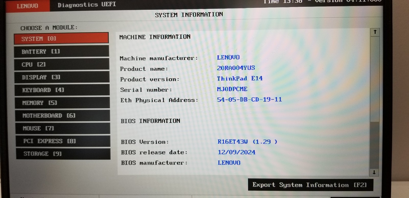 Lenovo ThinkPad E14 14″ Laptop Gen 1 Core i5-10210U 8GB RAM 240GB SSD w/Charger