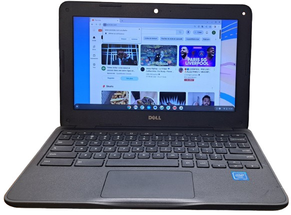 chromebook 11 3180-p26t intelN3060 ChromeOS 4GB RAM 16GB DISK w/ac adapter