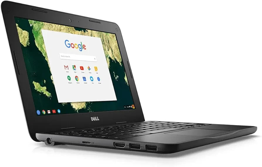 Laptop Notebook Dell Chromebook 3180 WiFi Webcam USB Bluetooth Computer