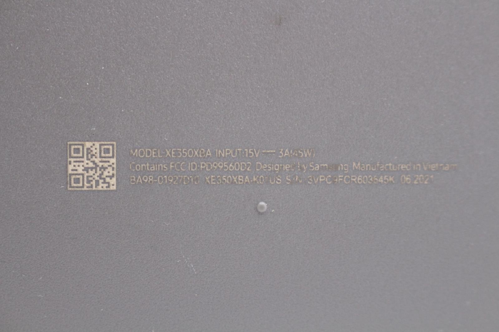 Samsung Chromebook 4 XE350XBA 15.6″ N4000 4GB 32GB 93% Battery